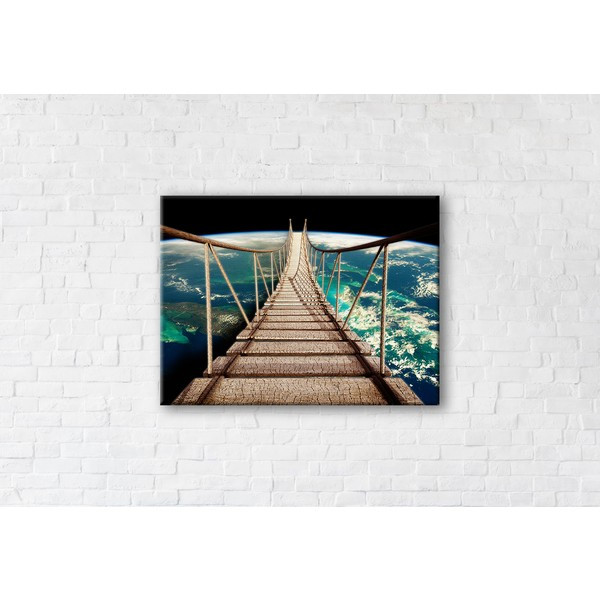 

Картина на холсте прямоугольная I-Art Earth Green 110x145см