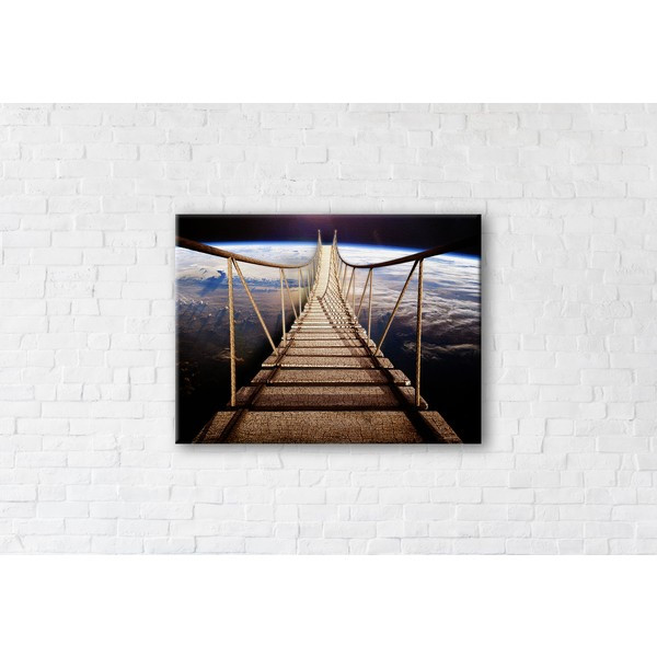 

Картина на холсте прямоугольная I-Art Earth Black 50x65см