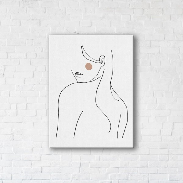 

Картина на холсте прямоугольная I-Art Graceful Woman 45x60см