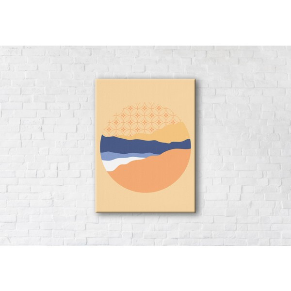 

Картина на холсте прямоугольная I-Art Sunrise 45x60см