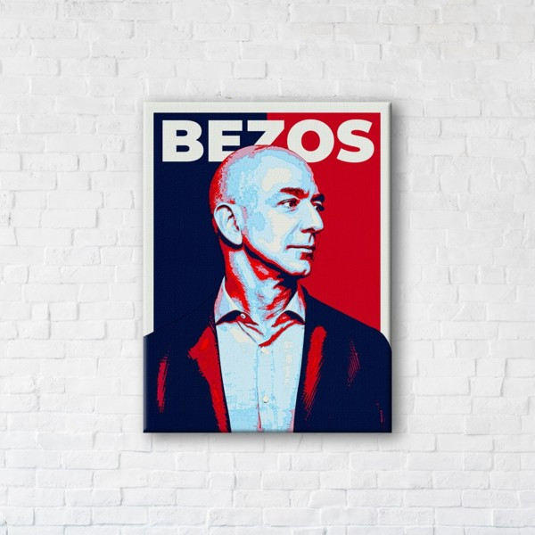 

Картина на холсте прямоугольная I-Art Bezos 50x65см