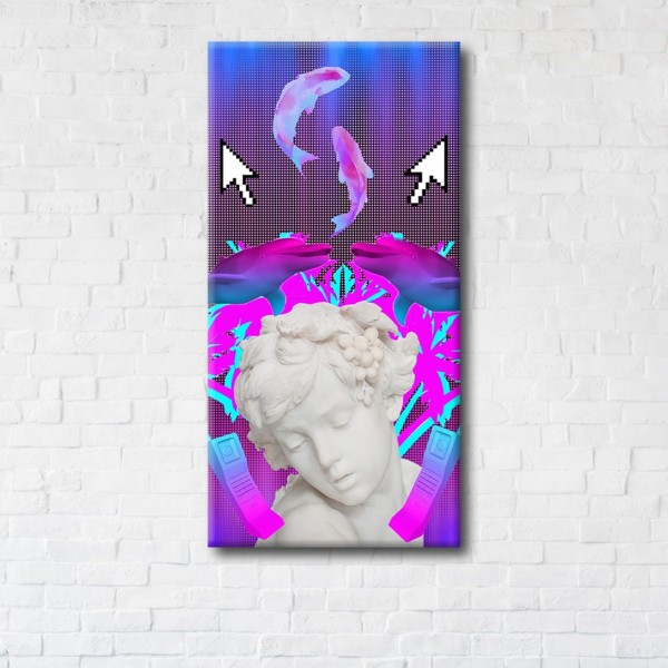 

Картина на холсте прямоугольная I-Art Modern Classic 40x80см