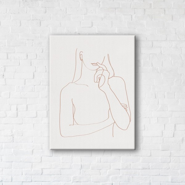 

Картина на холсте прямоугольная I-Art Flirtation 50x65см