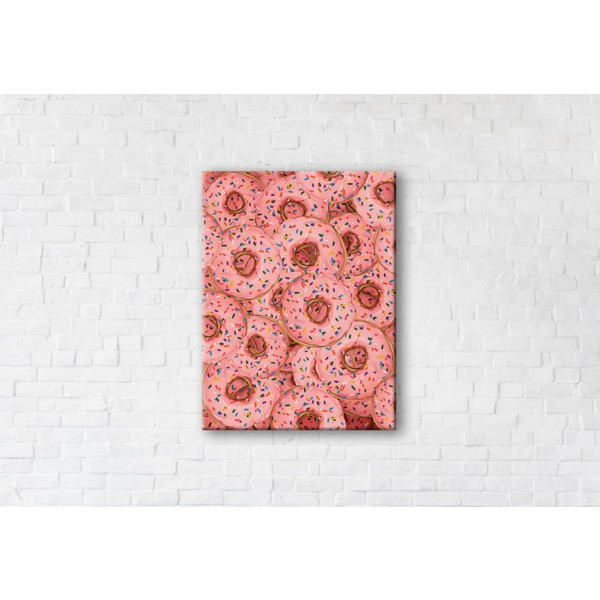 

Картина на холсте прямоугольная I-Art Donut 45x60см