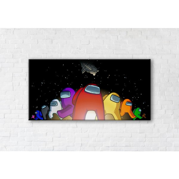 

Картина на холсте прямоугольная I-Art Among Us 90x180см