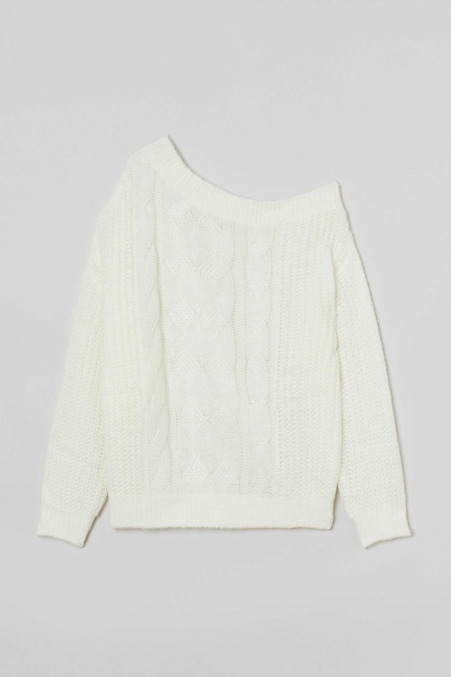 

Джемпер H&M 2XL белый 1610912573