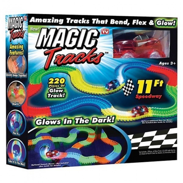 

Гоночный трек-конструктор Magic Tracks 220 1 As Seen On TV 220 деталей Детские конструкторы