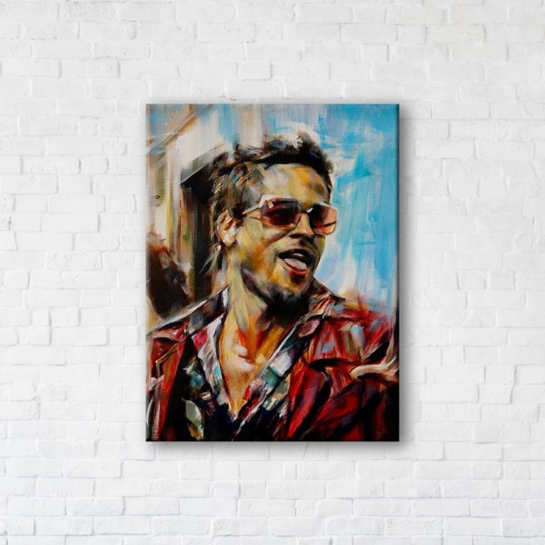

Картина на холсте прямоугольная I-Art Fight Club 75x100см