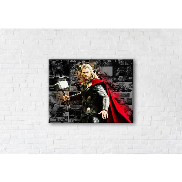 

Картина на холсте прямоугольная I-Art Thor 110x145см