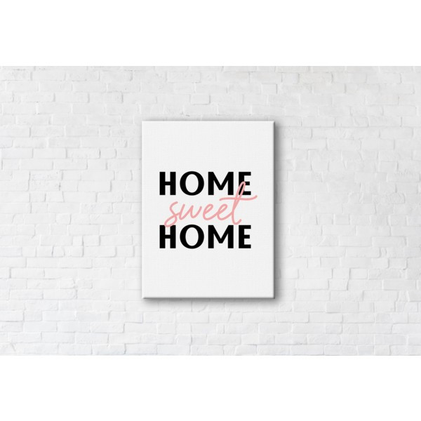 

Картина на холсте прямоугольная I-Art Sweet Home 90x120см