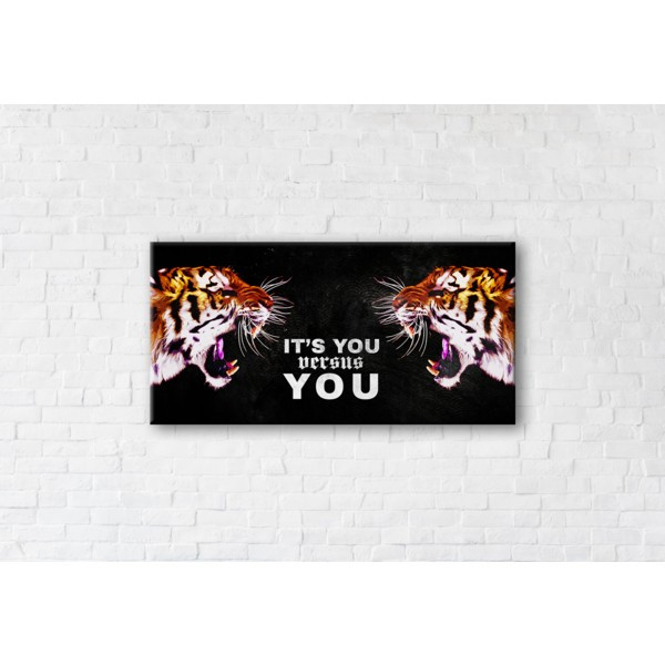 

Картина на холсте прямоугольная I-Art Versus 60x120см