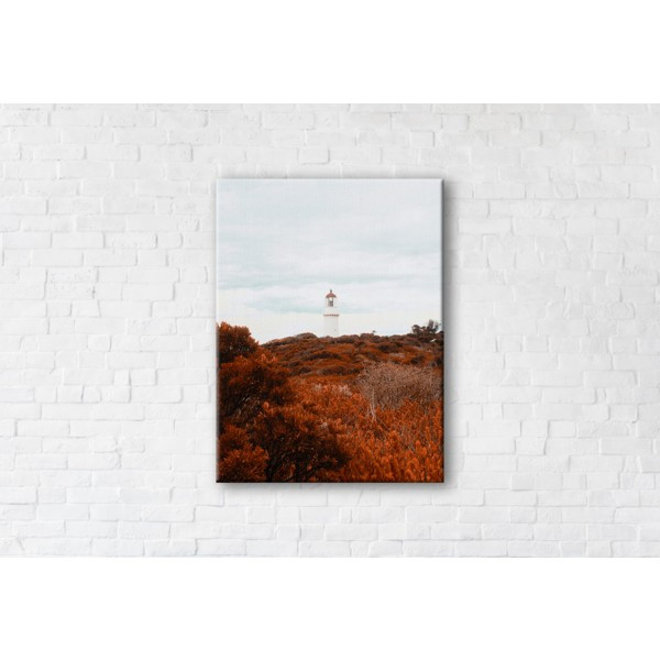 

Картина на холсте прямоугольная I-Art Lighthouse and Autumn 110x145см