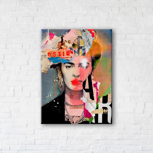 

Картина на холсте прямоугольная I-Art Frida Kahlo 110x145см