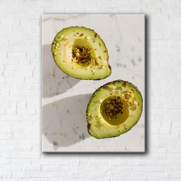 

Картина на холсте прямоугольная I-Art Аvocado 45x60см