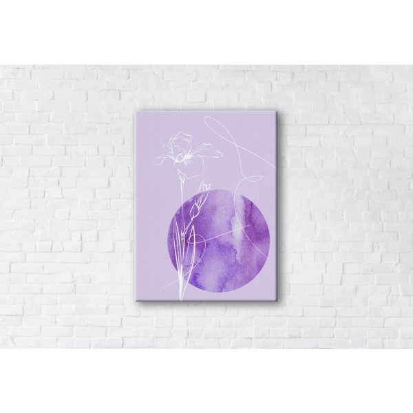 

Картина на холсте прямоугольная I-Art Iris 90x120см