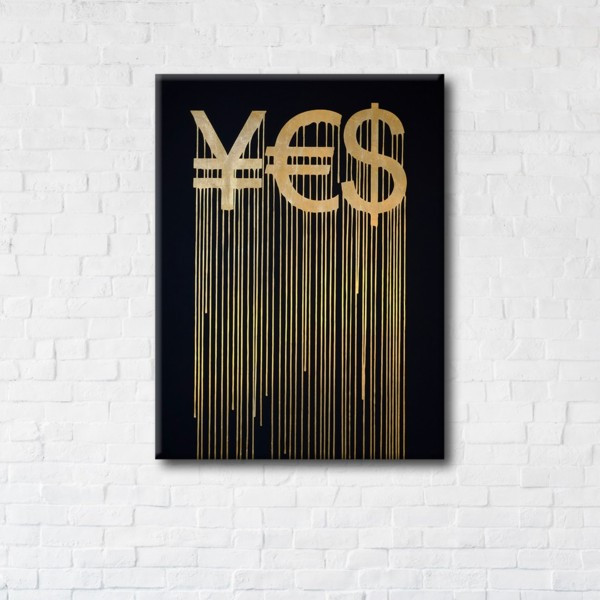 

Картина на холсте прямоугольная I-Art Yes 45x60см