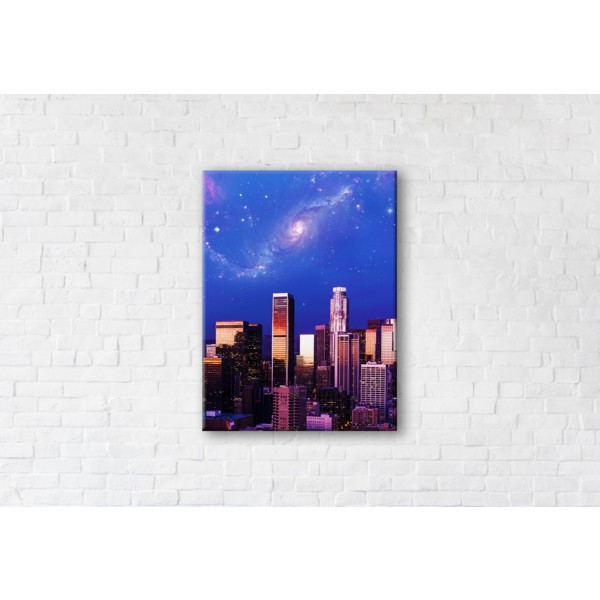 

Картина на холсте прямоугольная I-Art Galaxy 110x145см