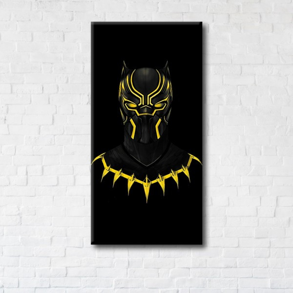 

Картина на холсте прямоугольная I-Art Black Panther 60x120см