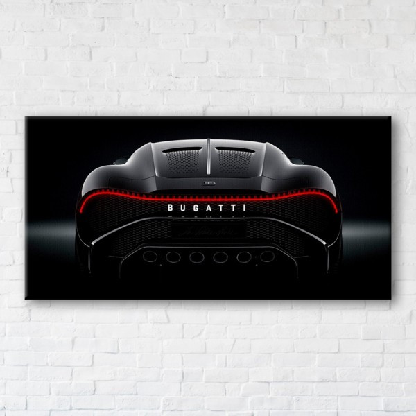 

Картина на холсте прямоугольная I-Art Bugatti 70x140см