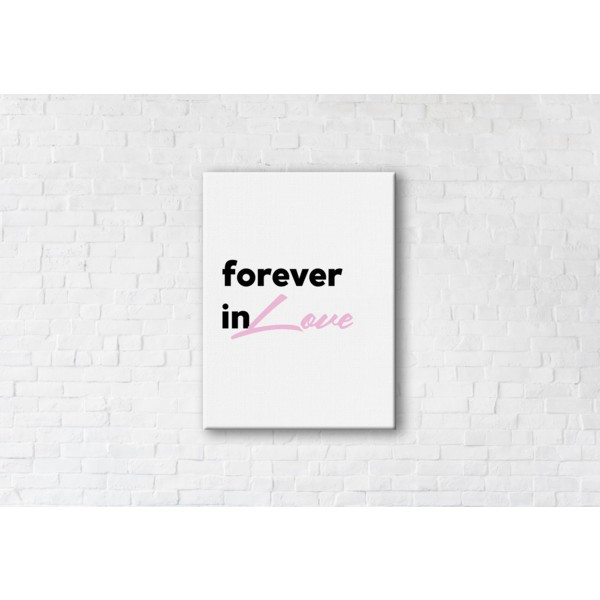 

Картина на холсте прямоугольная I-Art Forever In Love 50x65см