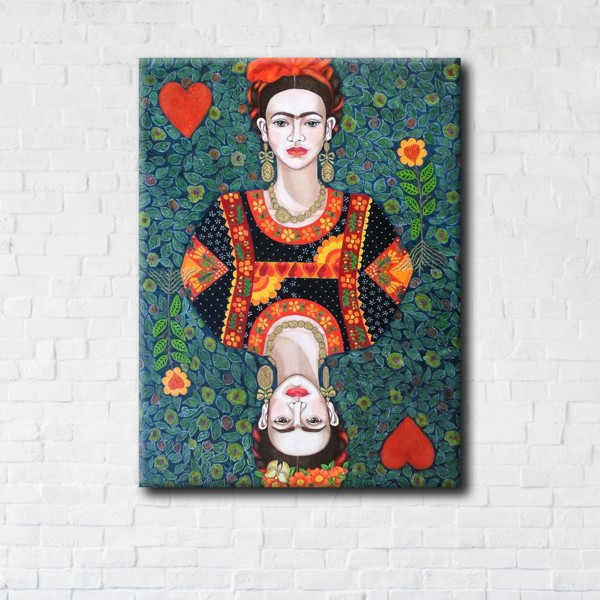 

Картина на холсте прямоугольная I-Art Frida 50x100см