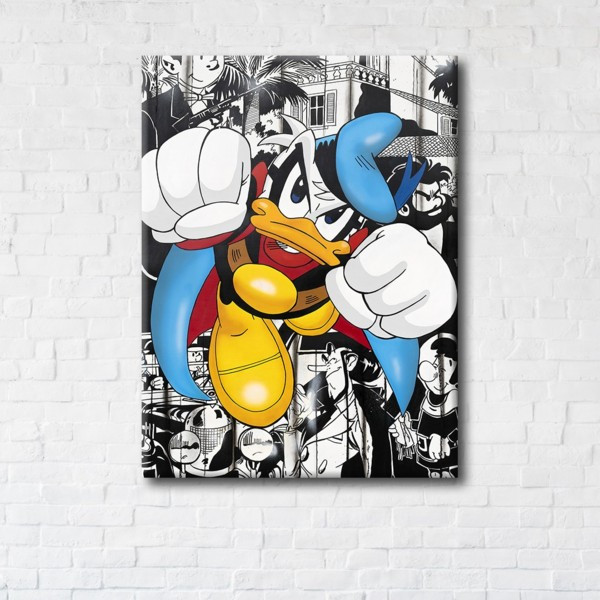 

Картина на холсте прямоугольная I-Art Benjamin Spark 75x100см