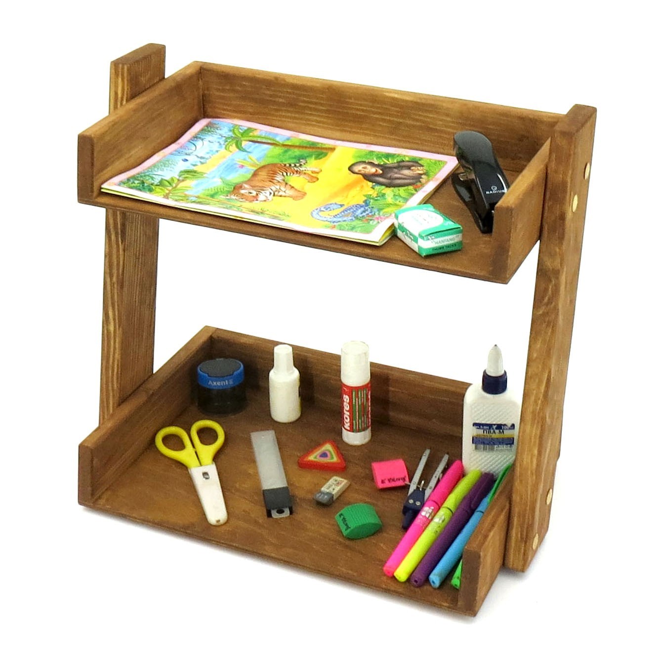 

Настольный органайзер из натурального дерева Эмерсон-25 мускат 25х28х15 см (MIZ-КНЦ-254907)