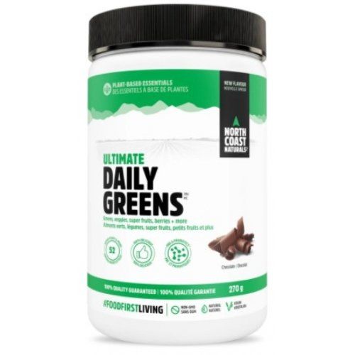 

Клітковина Daily Greens North Coast Naturals шоколад 270 г (NCN006)