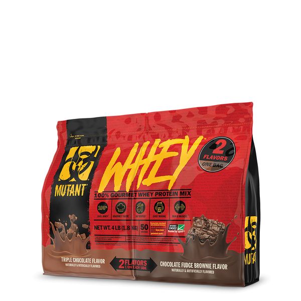 

Гейнер Mass Dual Chamber Mutant потрійний шоколад + шоколадний брауні 2.27 кг (MUT100)