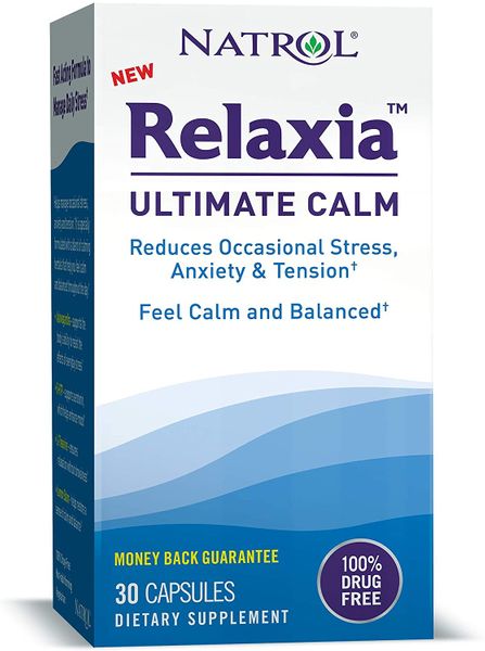 

Проти стресу Relaxia Ultimate Calm Natrol 30 капсул (NTRL118)