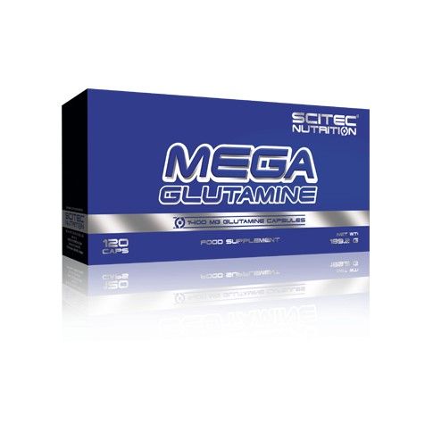 

Глютамін Mega Glutamine Scitec Nutrition 120 капсул (SN150)