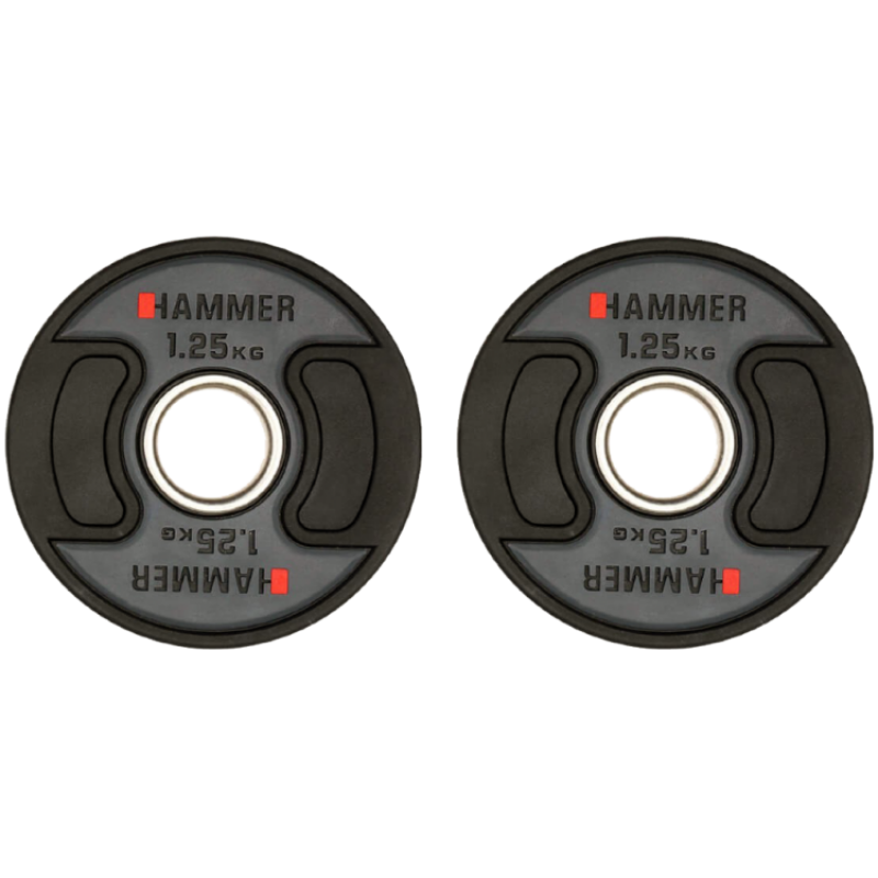 

Олимпийские диски профессиональные Hammer PU Weight Discs 2х1,25 кг, код: 4705-S25