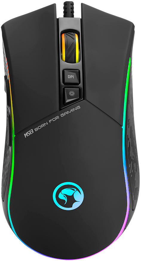 

Мышь Marvo M513 RGB USB Black (M513)