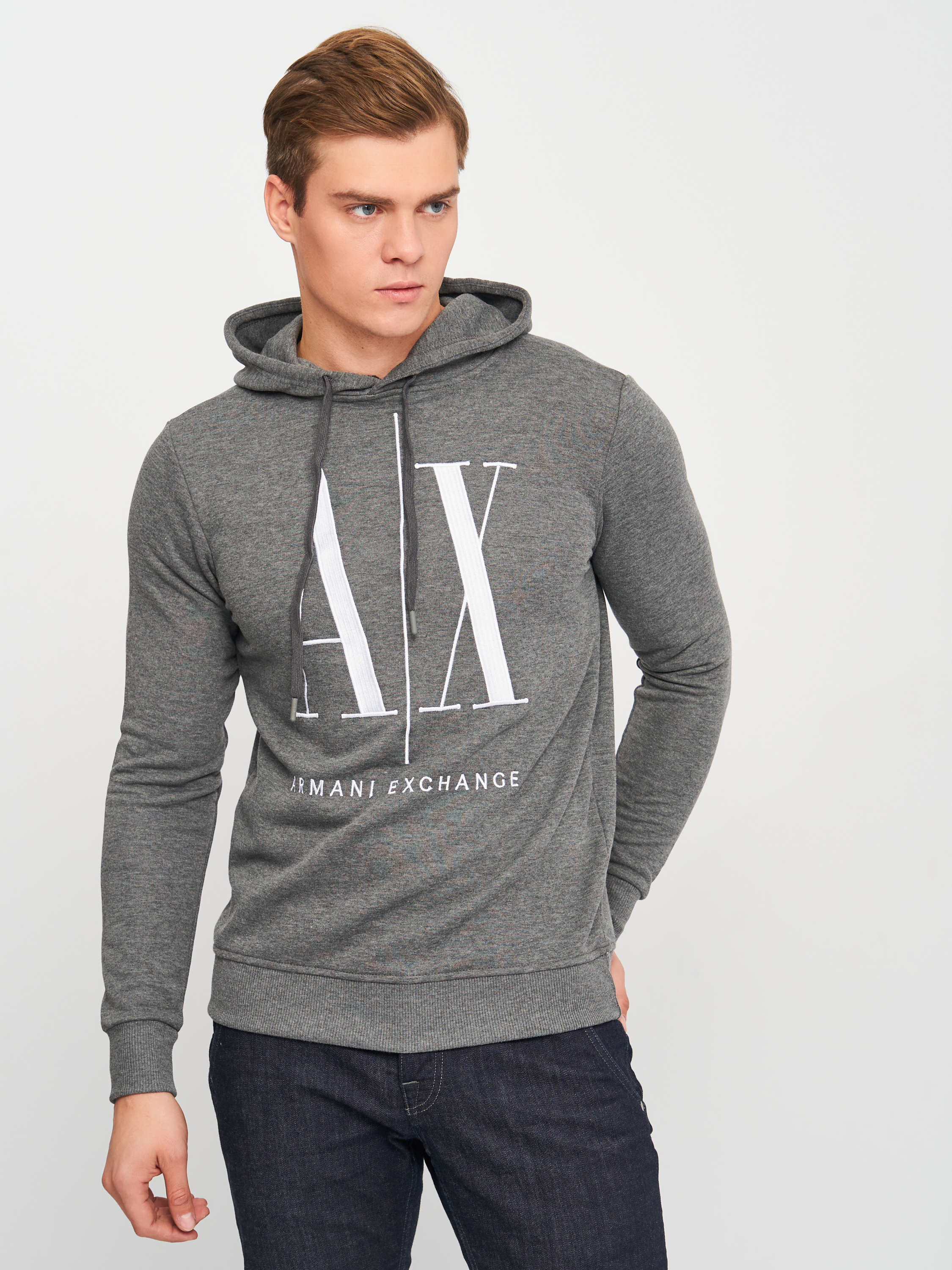 

Худи Armani Exchange 10792.2  (52) Темно-серое, Худи Armani Exchange 10792.2 2XL (52) Темно-серое