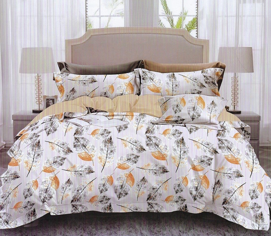 

Комплект постільної білизни Шем Royal satin 180Х220 різнокольоровий 14