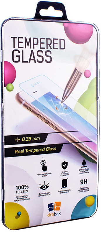 

Защитное стекло Drobak Anty Spy для Xiaomi Redmi 10 Black
