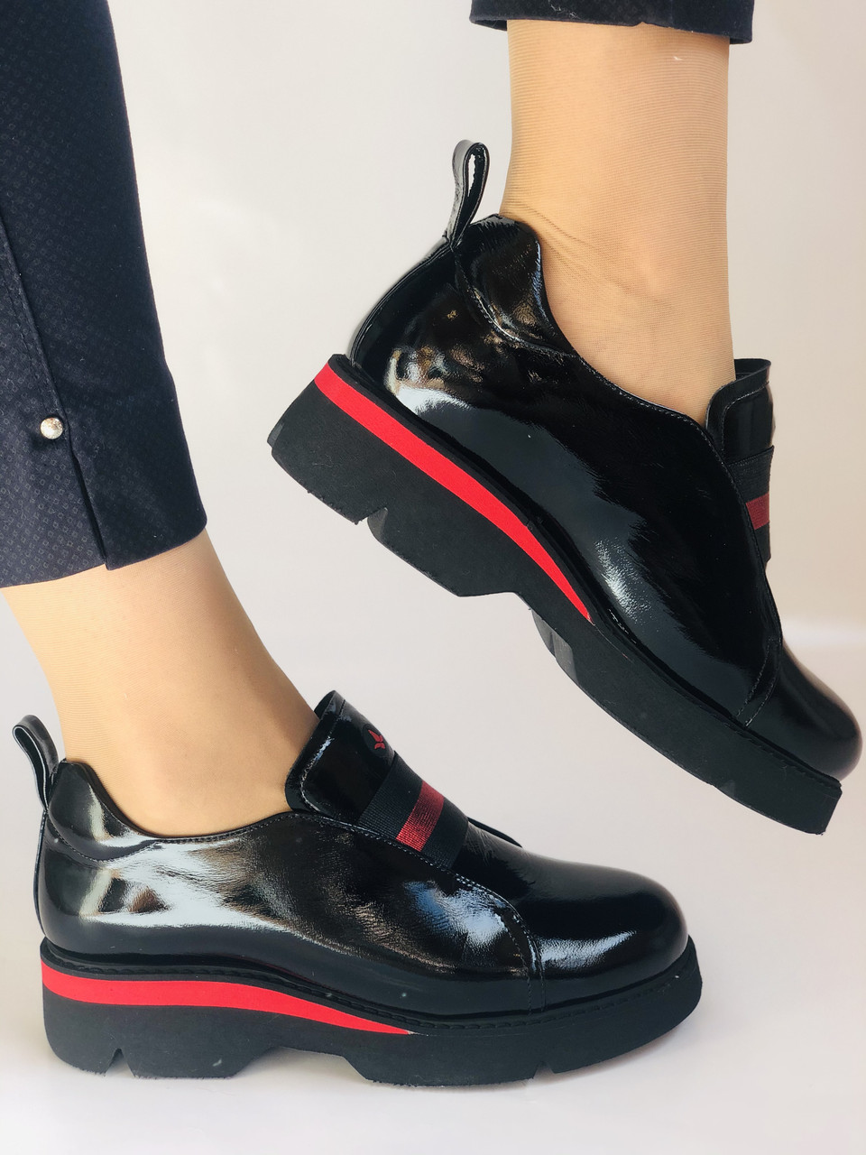 

Женские туфли Evromoda 37 Черные 2242