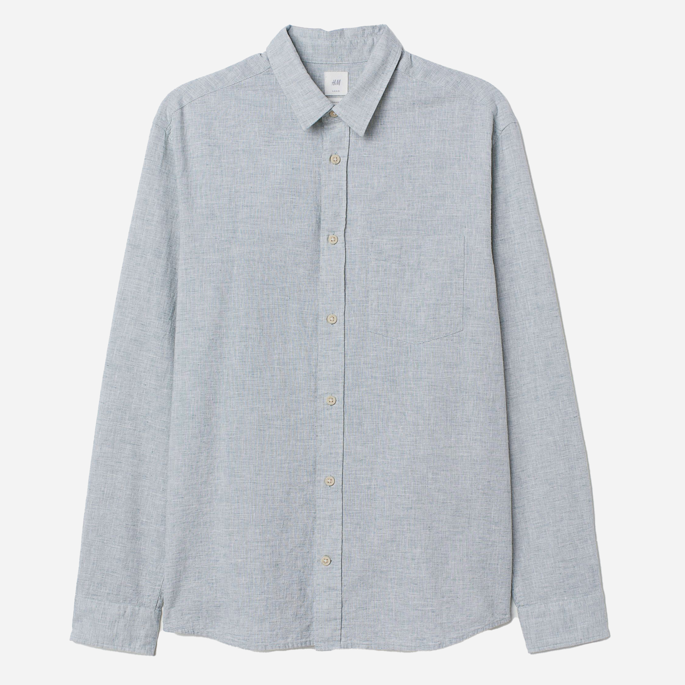 

Рубашка H&M 0701574-9 XL Мятная