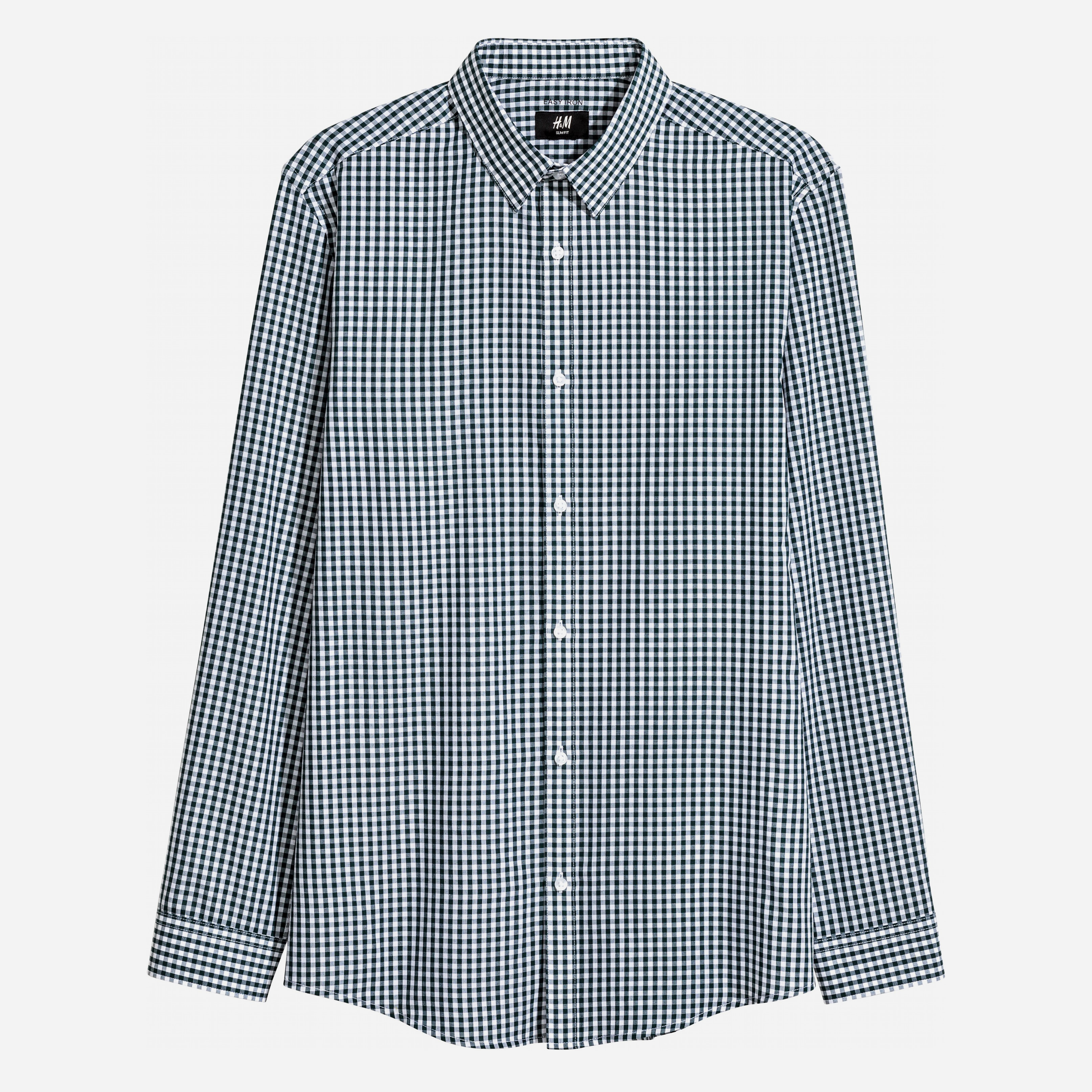 

Рубашка H&M 4533055-ACFF XS Темно-зеленая