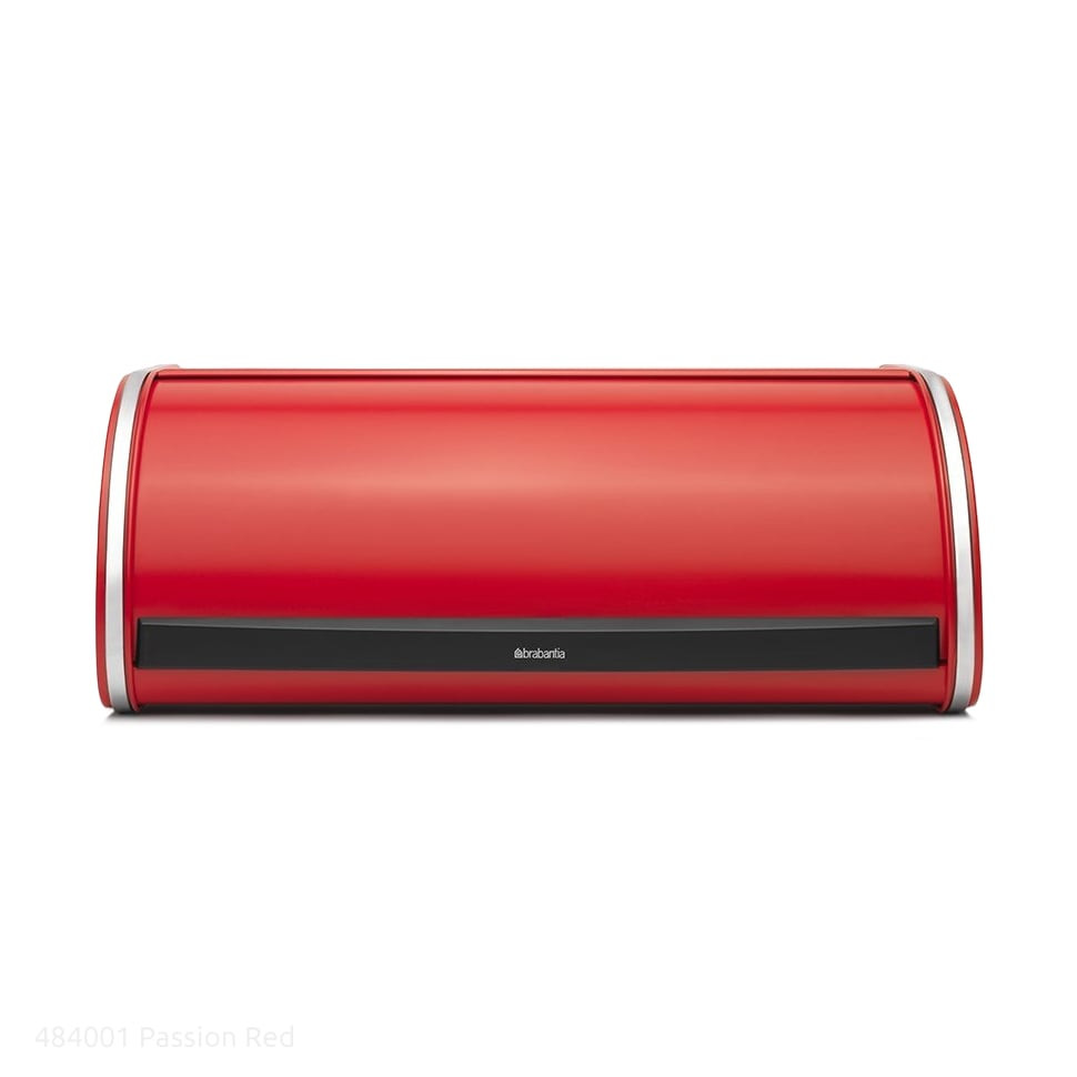 

Хлебница со сдвигающейся крышкой Brabantia Roll Top 26x44.5x17 см (красный)
