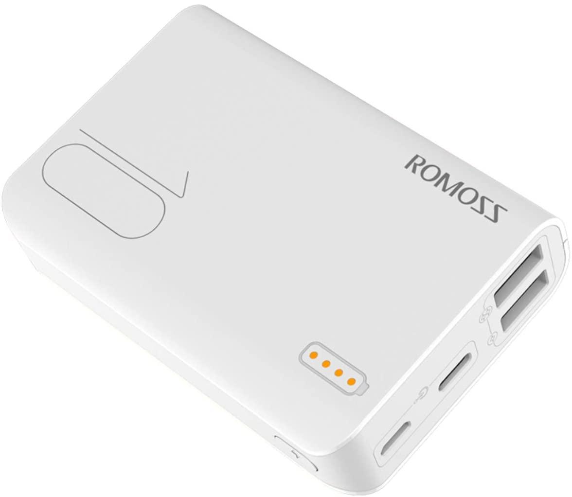 

Power Bank Romoss Внешний аккумулятор Sense 4 Mini 10000mAh White