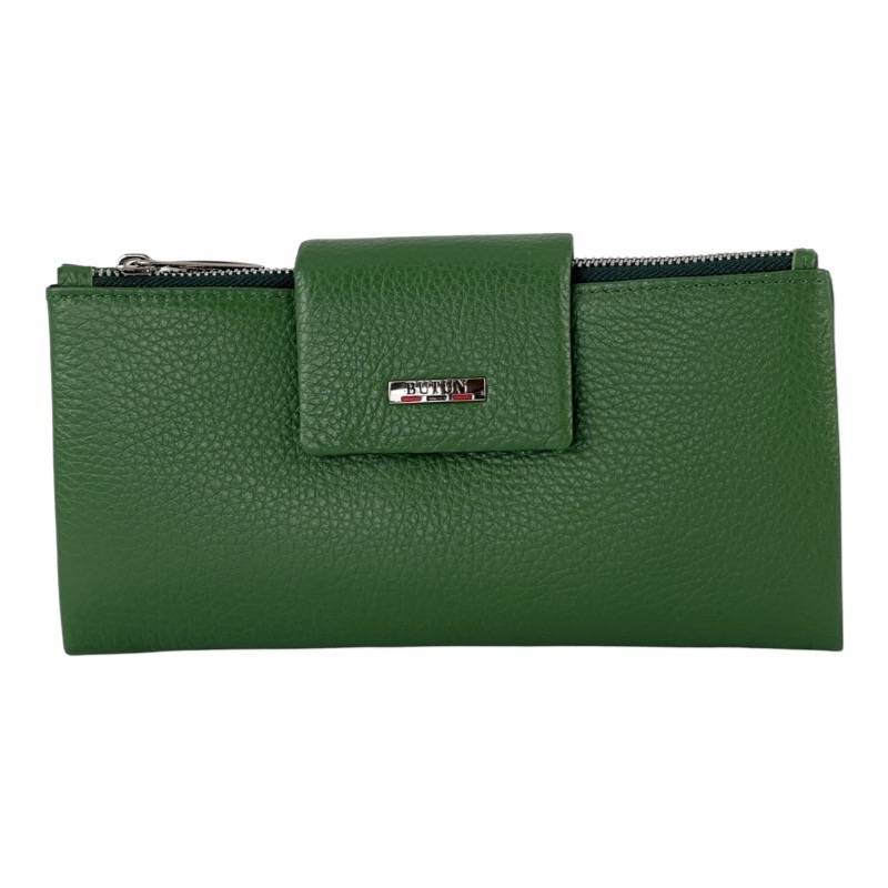 

Кошелек женский кожаный Butun 507-004 075 зеленый, зеленый