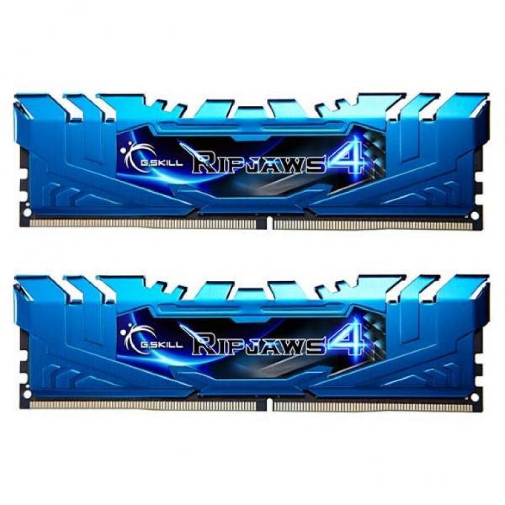 

Память G.Skill 16 GB (2x8GB) DDR4 3000 MHz Ripjaws 4 Blue (F4-3000C15D-16GRBB)