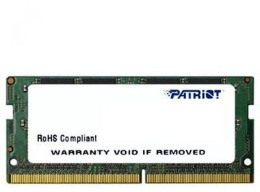 

Оперативная память PATRIOT 8GB SoDIMM DDR4 2400 MHz (PSD48G240081S)
