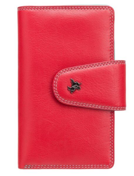 

Кожаный женский кошелек Visconti SP30 Ylang c RFID (Red Multi Spectrum)