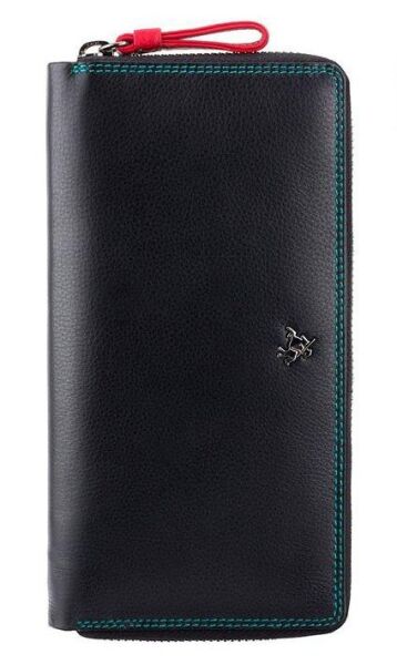 

Женский кошелек-клатч Visconti Iris sp33 blk m