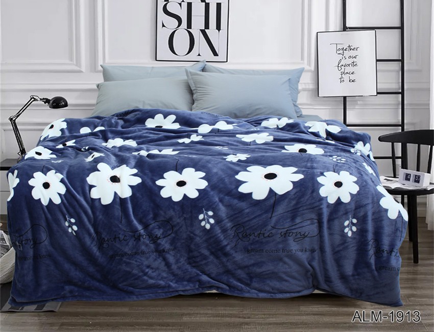 

Плед велсофт (микрофибра) TAG tekstil ALM1913 200х220