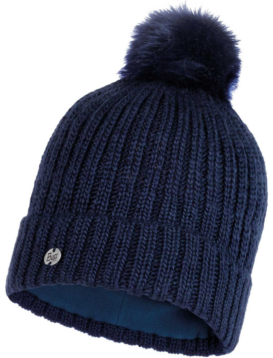 

Шапка Buff Knitted & Polar Hat Katya, Night Blue (BU 120826.779.10.00)