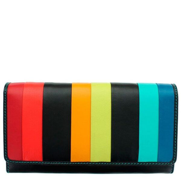 

Женский кожаный кошелек Visconti str4 blk m с защитой RFID