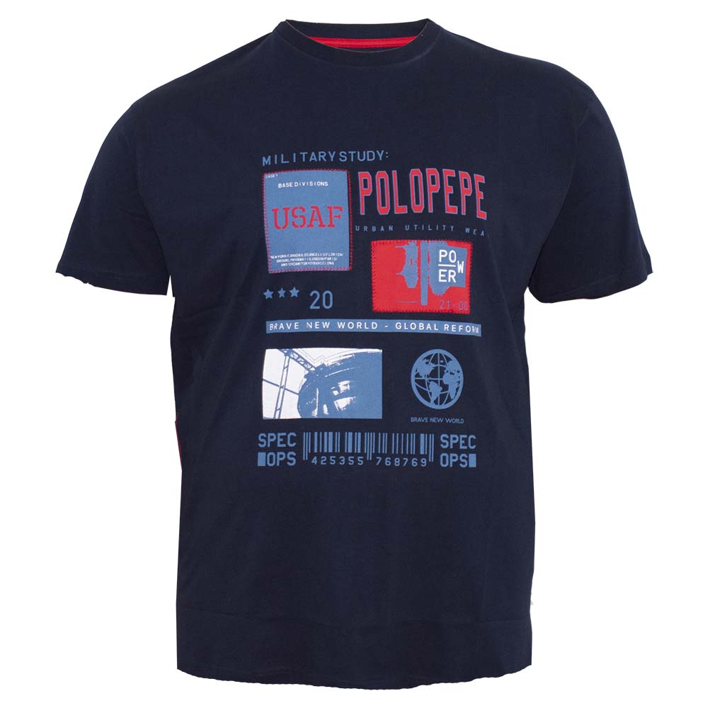 

Футболка мужская POLO PEPE fu00861438 (76) синий
